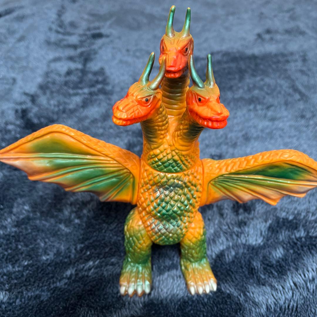 キングギドラ 年代物レトロソフビ