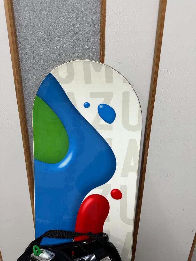 美品ツマ ZUMA LAVA 143cm スノーボード ビンディングセット