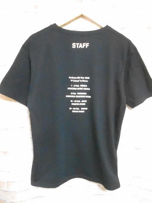 【スタッフ】Perfume パフューム P Cubed\"in Dome Tシャツ