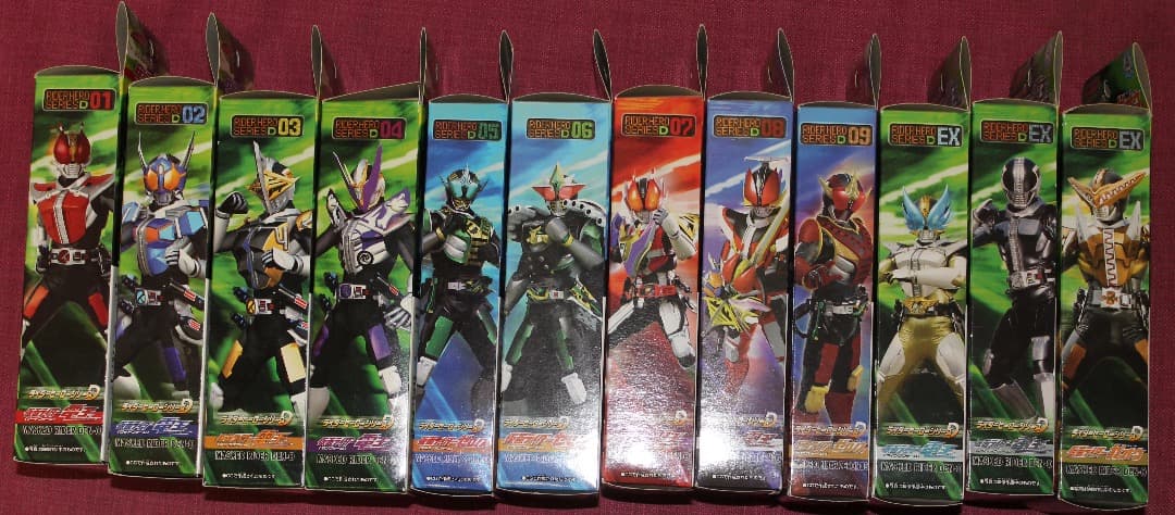 仮面ライダー電王　ソフビ全12種類セット(おまけ付き電王キーホルダー)