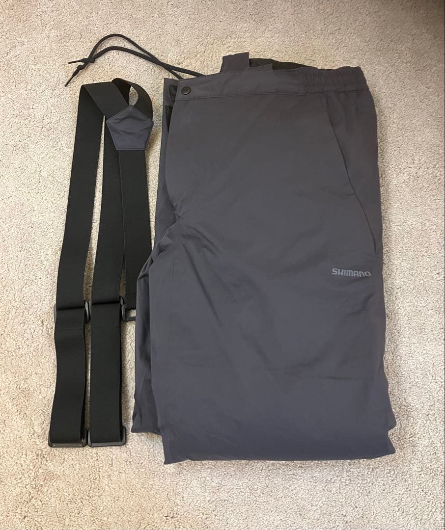 シマノ 防寒服アウター RB-04PUウォームレインパンツのみ/XL/チャコール