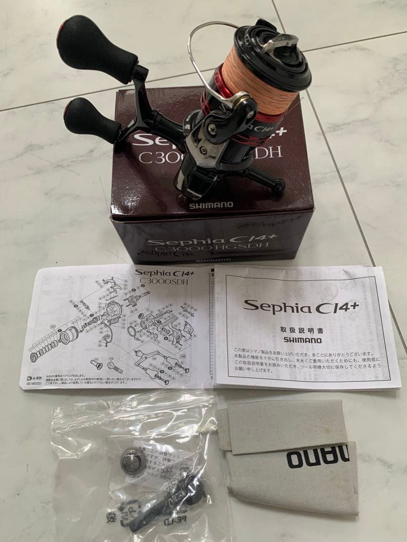 12 Sephia CI4+ C3000SDH エギング セフィア レア物　完品