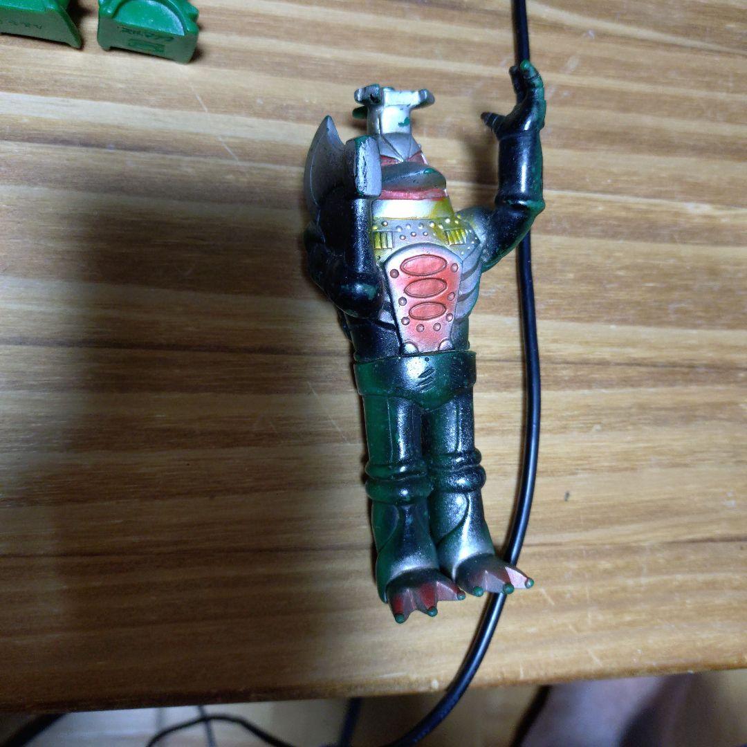 敵ロボソフビ4個セット　マッハバロンより　ブルマァク