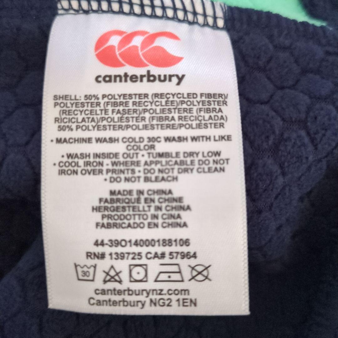 【新品タグ付】Canterbury アイルランド ラグビー ウォームアップウェア