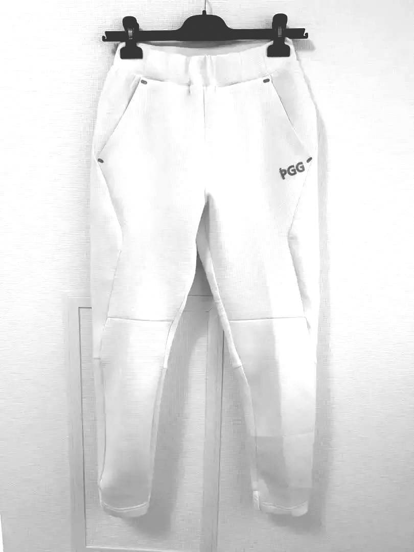 pgg☆オシャレ人気ダンボール素材のパンツホワイト /サイズ0(S)