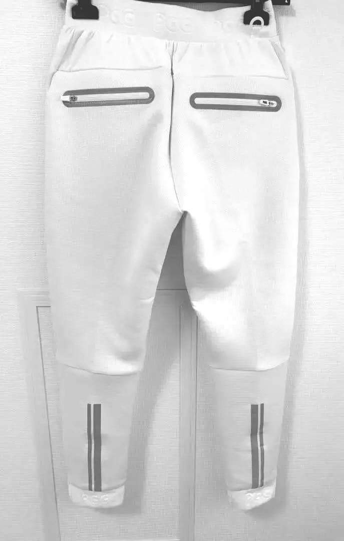 pgg☆オシャレ人気ダンボール素材のパンツホワイト /サイズ0(S)