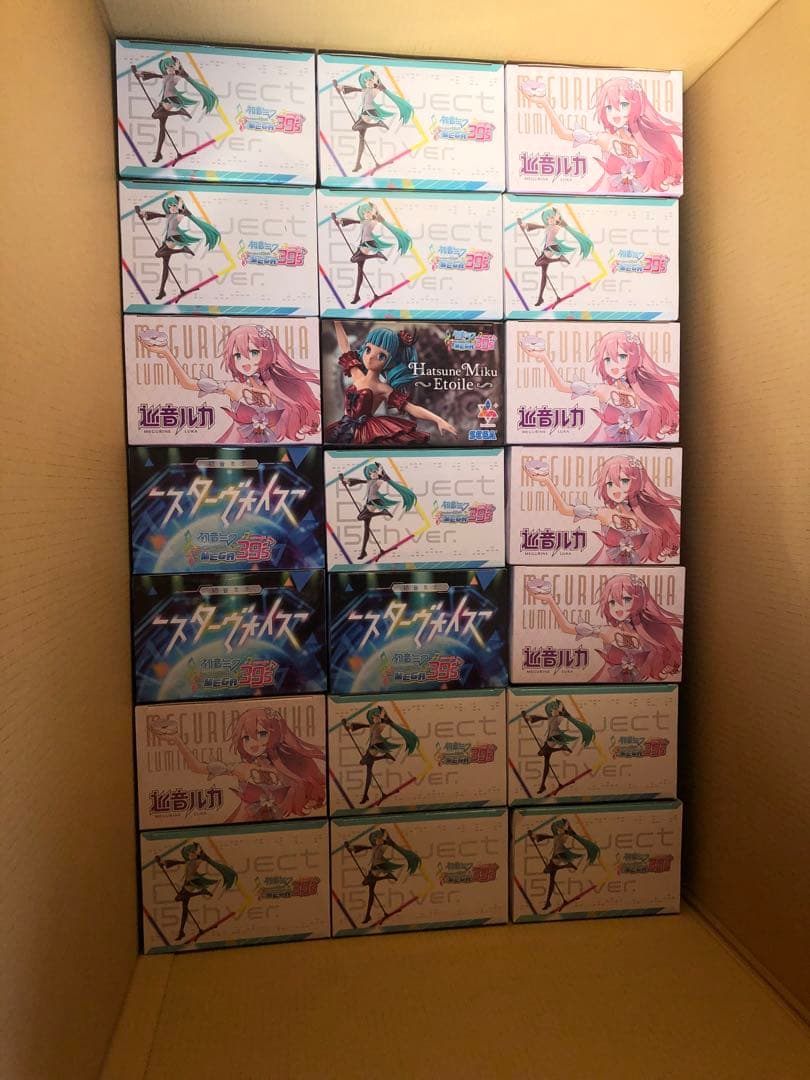 初音ミク　フィギュア　ぬースト　青薔薇　ヴィラン　39 朝顔　66個