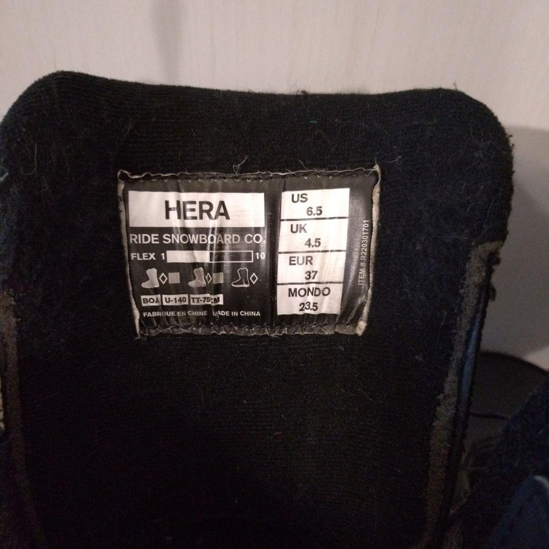 【超美品】ライド ヘラ レディーススノーボードブーツ　RIDE HERA