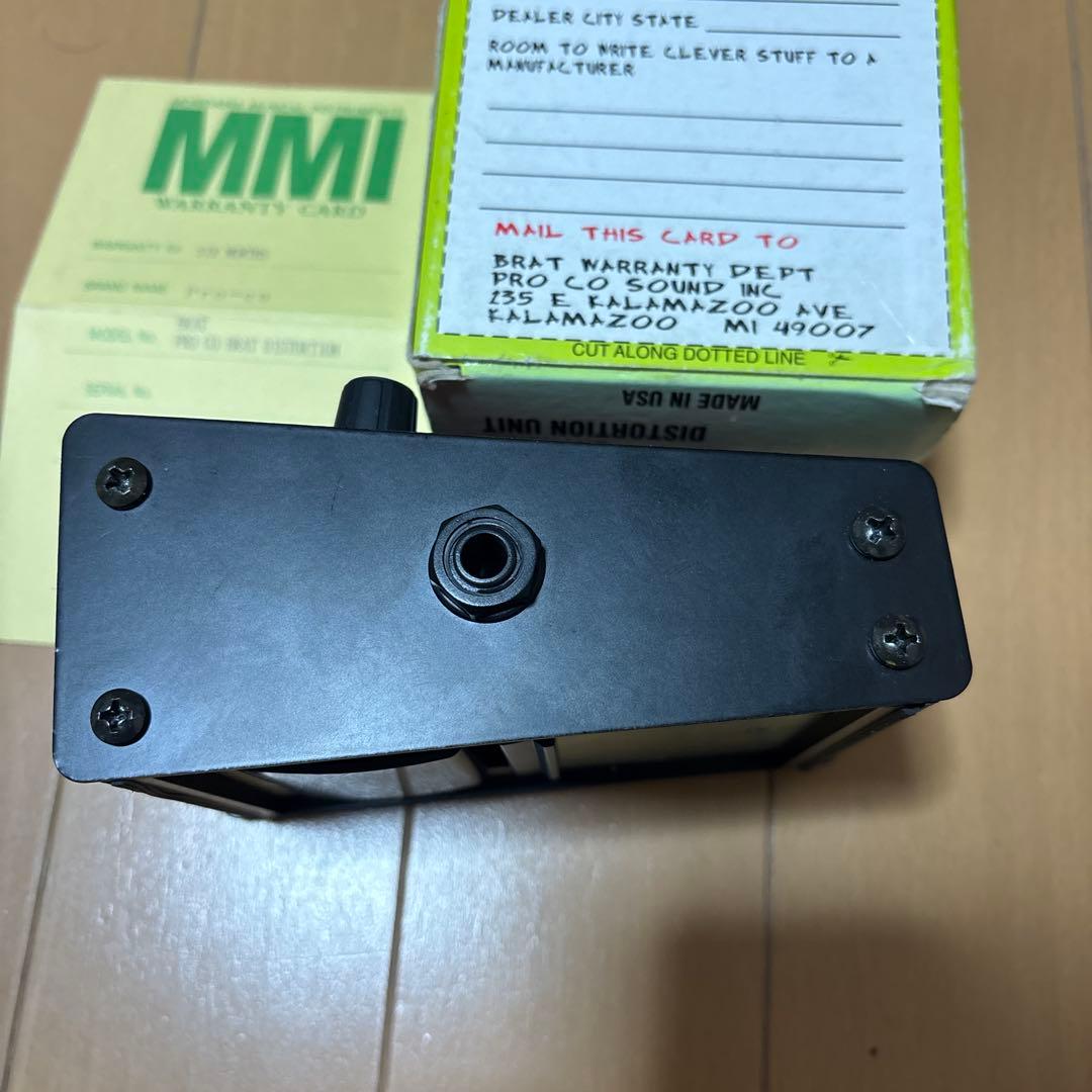 Pro Co BRAT Distortion 箱付き
