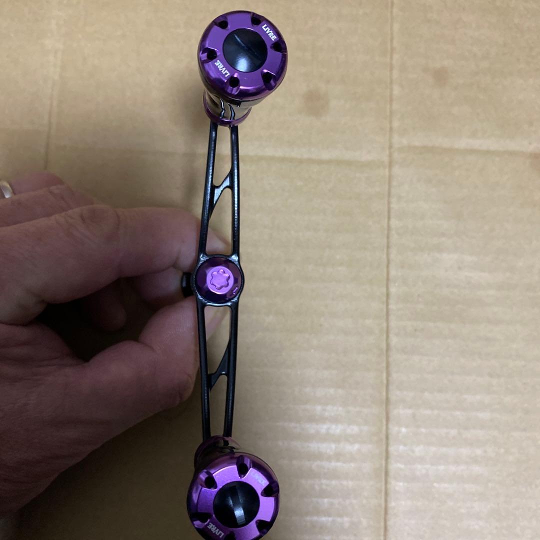 LIVRE WING 92 ダブルハンドル ブラック/パープル