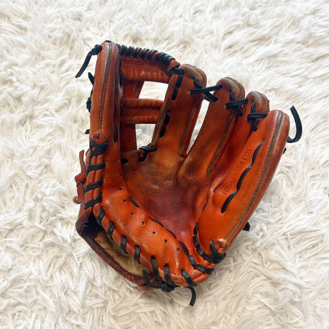 Slugger 硬式グローブ ASG-91FP オレンジ