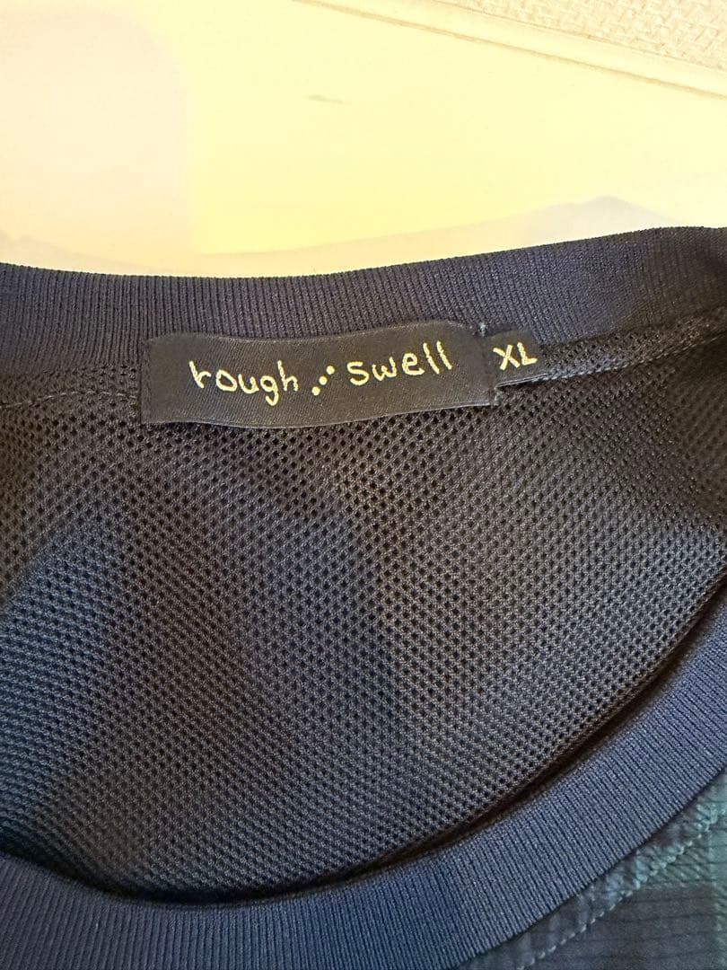 rough&swellチェック柄ノースリーブベスト、ハーフパンツセット