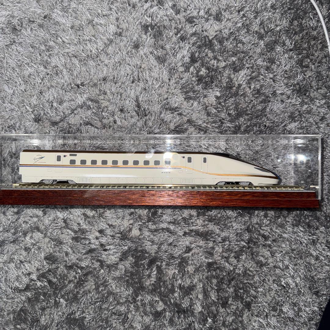 【JR公式 非売品】W7系 北陸新幹線 展示用 ディスプレイモデル 台座ケース付