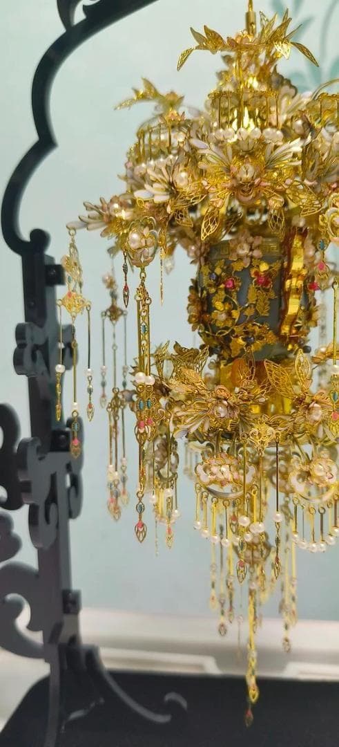 未開封DIY 3D金属パズル 拼酷 メタル模型 キット　アクリルケース付