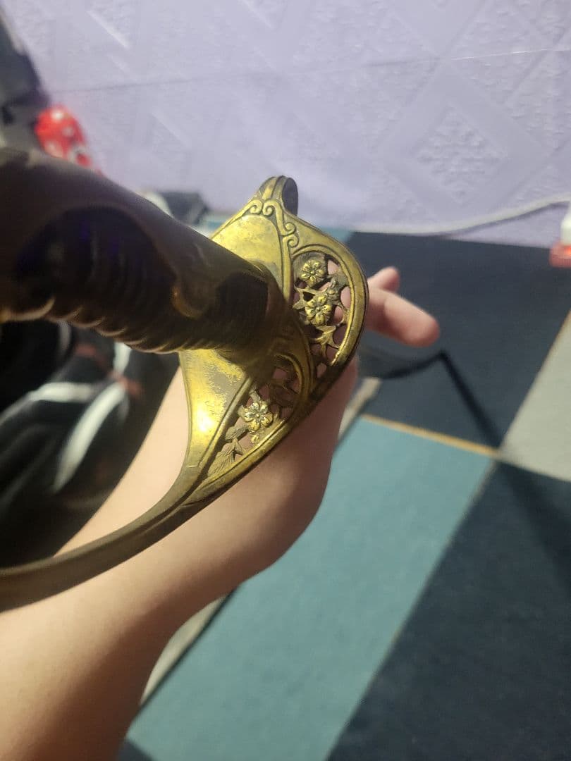 ア*ン様 旧日本軍　陸軍　特注指揮刀　サーベル　模擬刀