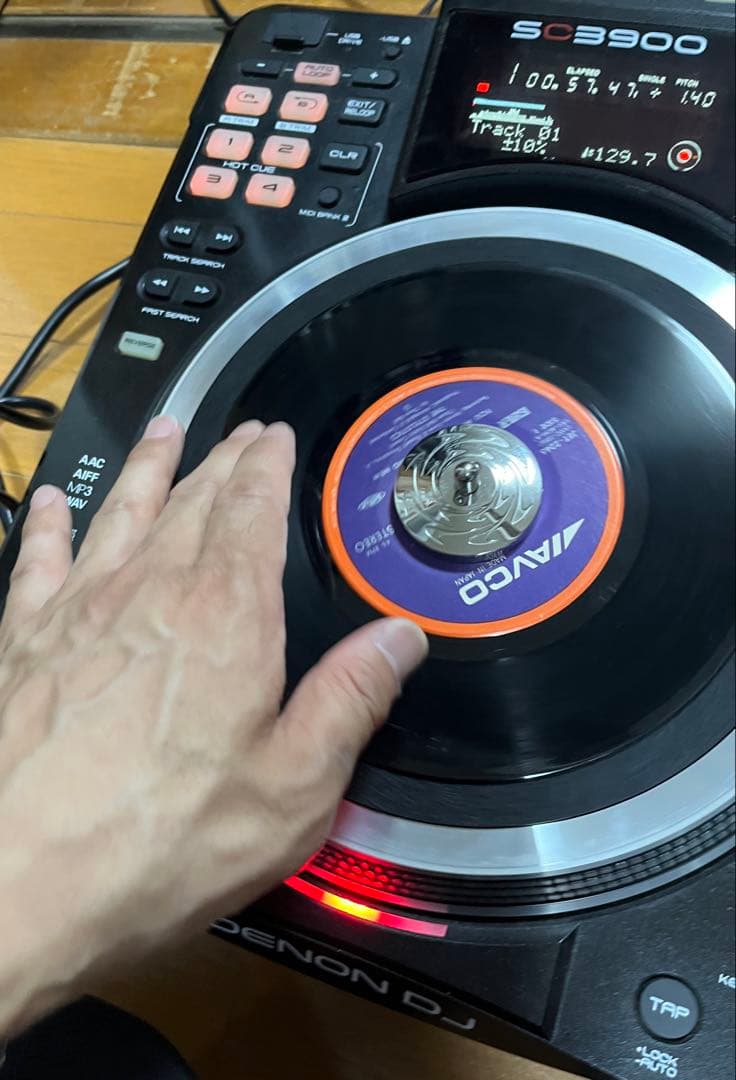 ジャンク扱い　DENON DJ SC3900 ターンテーブル 2台セット