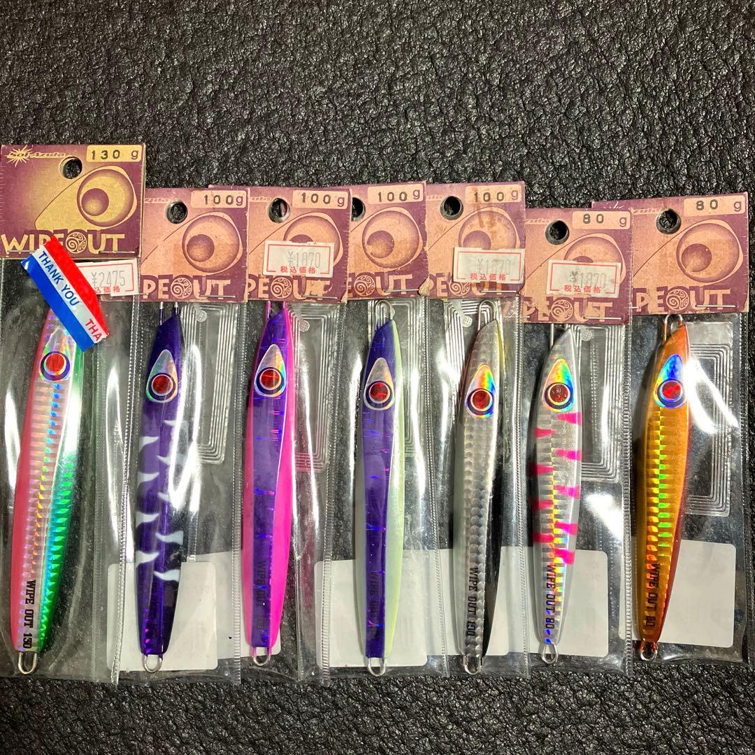 マングローブスタジオ　ワイプアウト　ショート　80〜130g 太刀魚メタルジグ