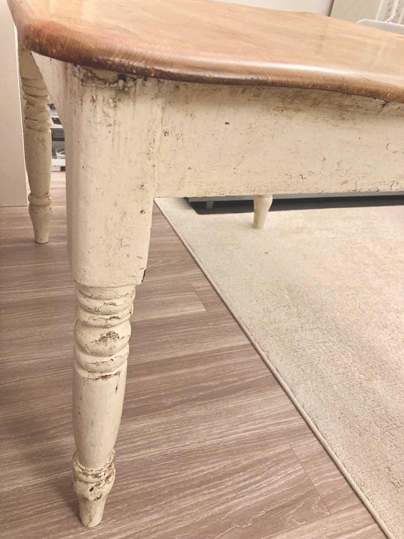 アンティーク ダイニングテーブル ペニーワイズ シャビーシック フレンチカントリ