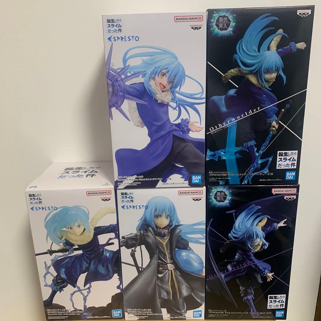 リムルフィギュア　5体セット