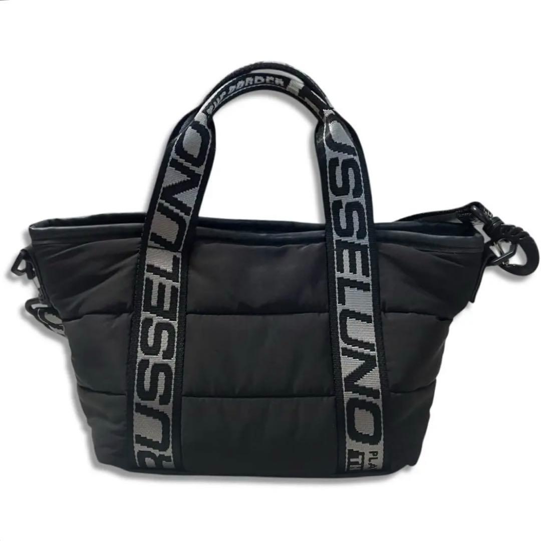 美品 RUSSELUNO ラッセルノ カートバッグ レザー パデッド 黒