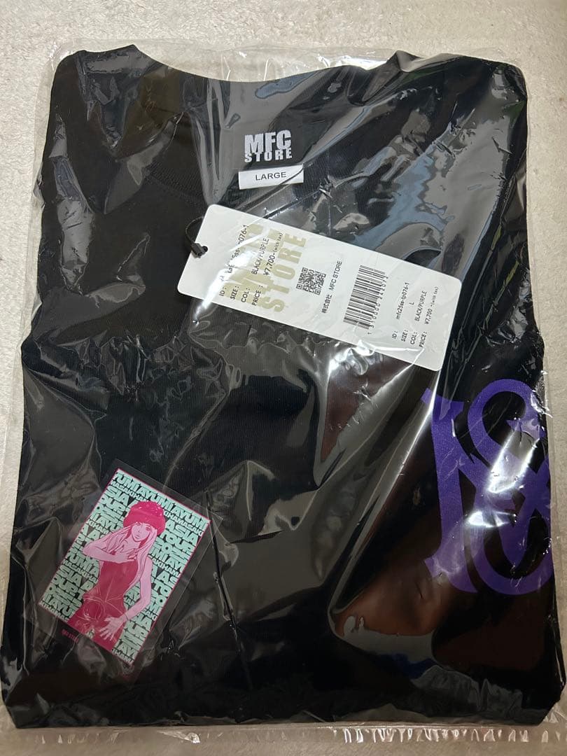 新品未使用品　浜崎あゆみさん 　　　 限定品MfCSTOREコラボTシャツ