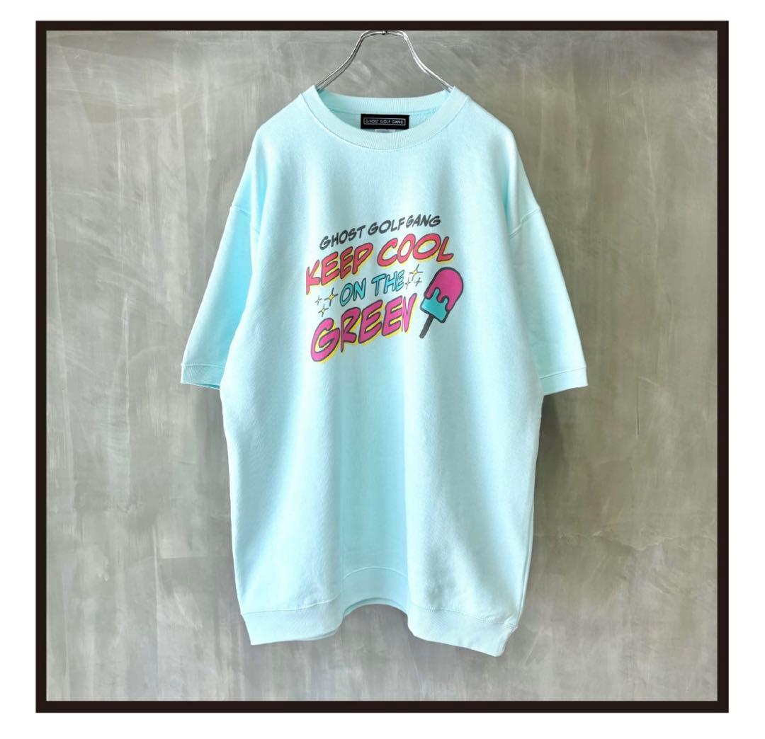 【GHOST GOLF GANG】 半袖スウェットシャツ XLサイズ