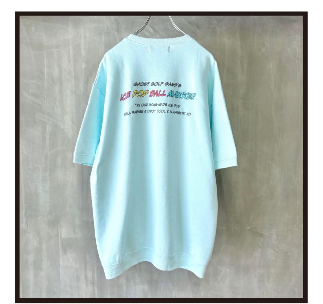 【GHOST GOLF GANG】 半袖スウェットシャツ XLサイズ