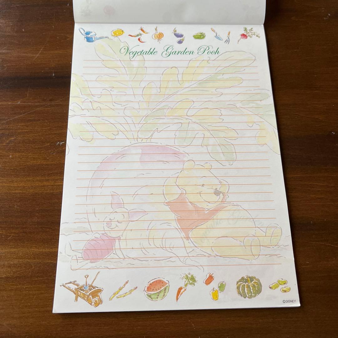 クラシックプーさん　メモレターパッド