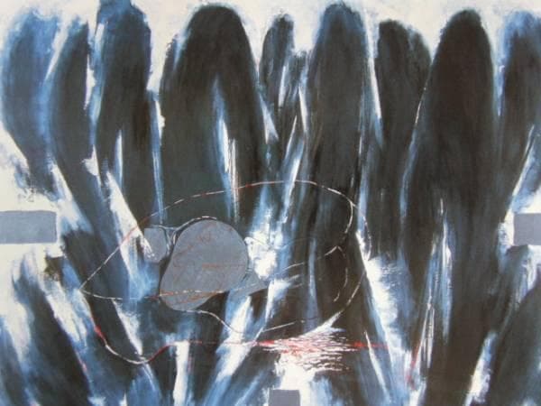 豊島弘尚、森から来る舶、希少画集画、新品額装付、状態良好