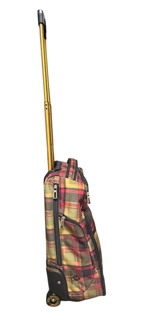 BURTON バートン キャリーバッグ チェック柄 マルチカラー 静音 デザイン