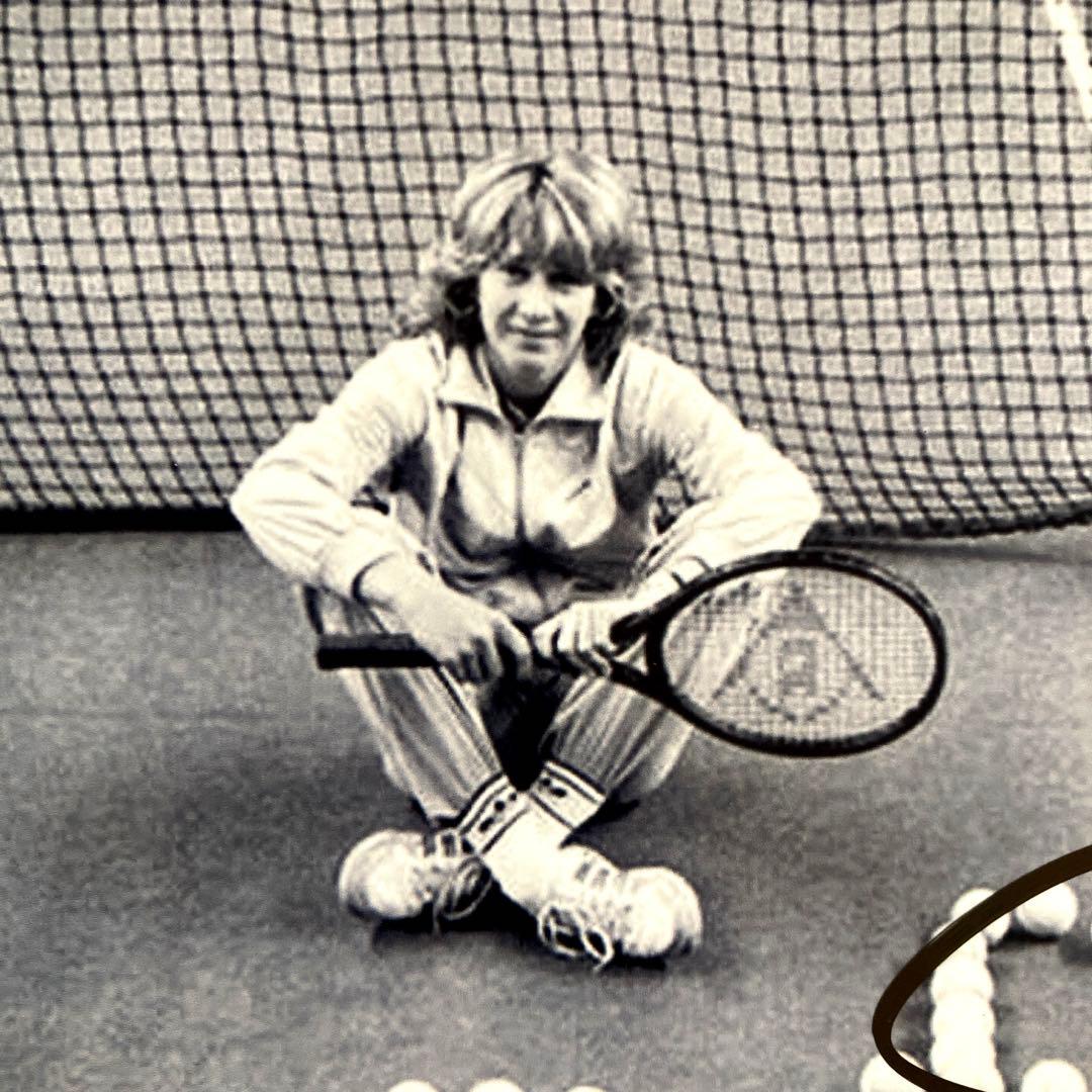 シュテフィ・グラフ直筆サイン入り超大型写真…