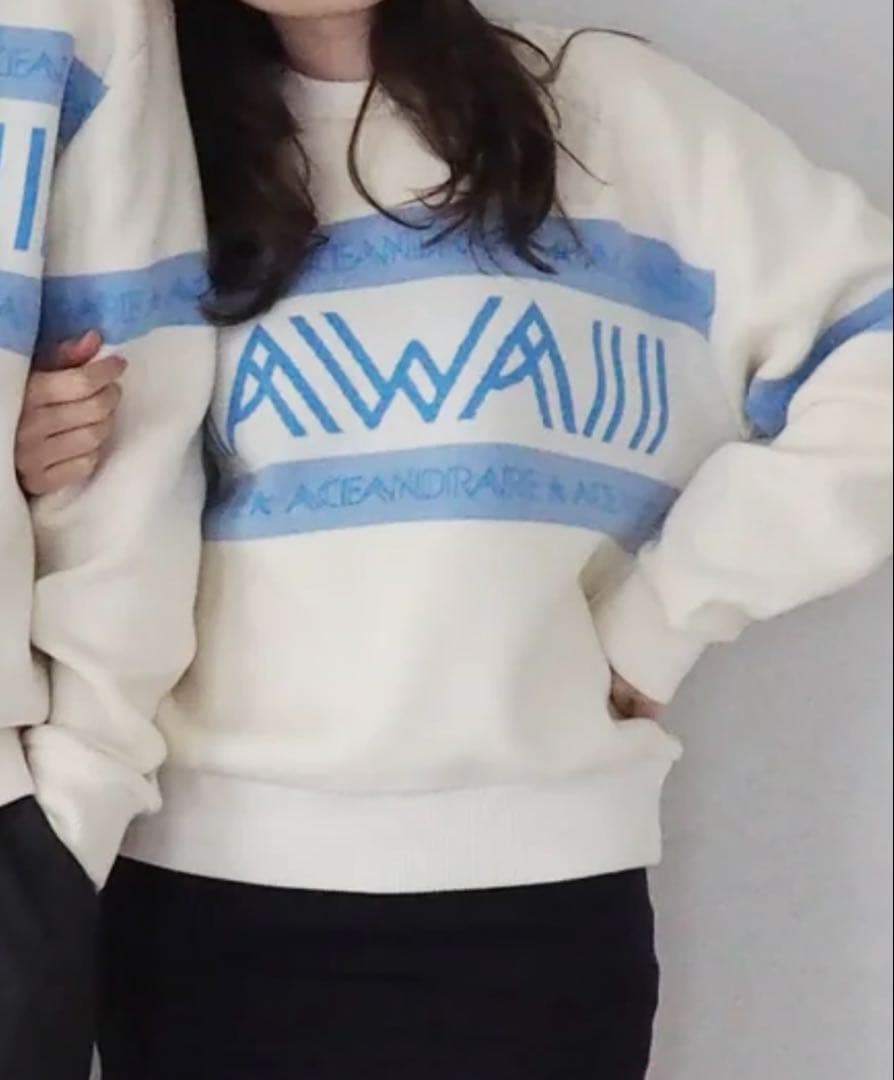 ACEANDRARE エースアンドレア　 MOANA オーバーニット スウェット