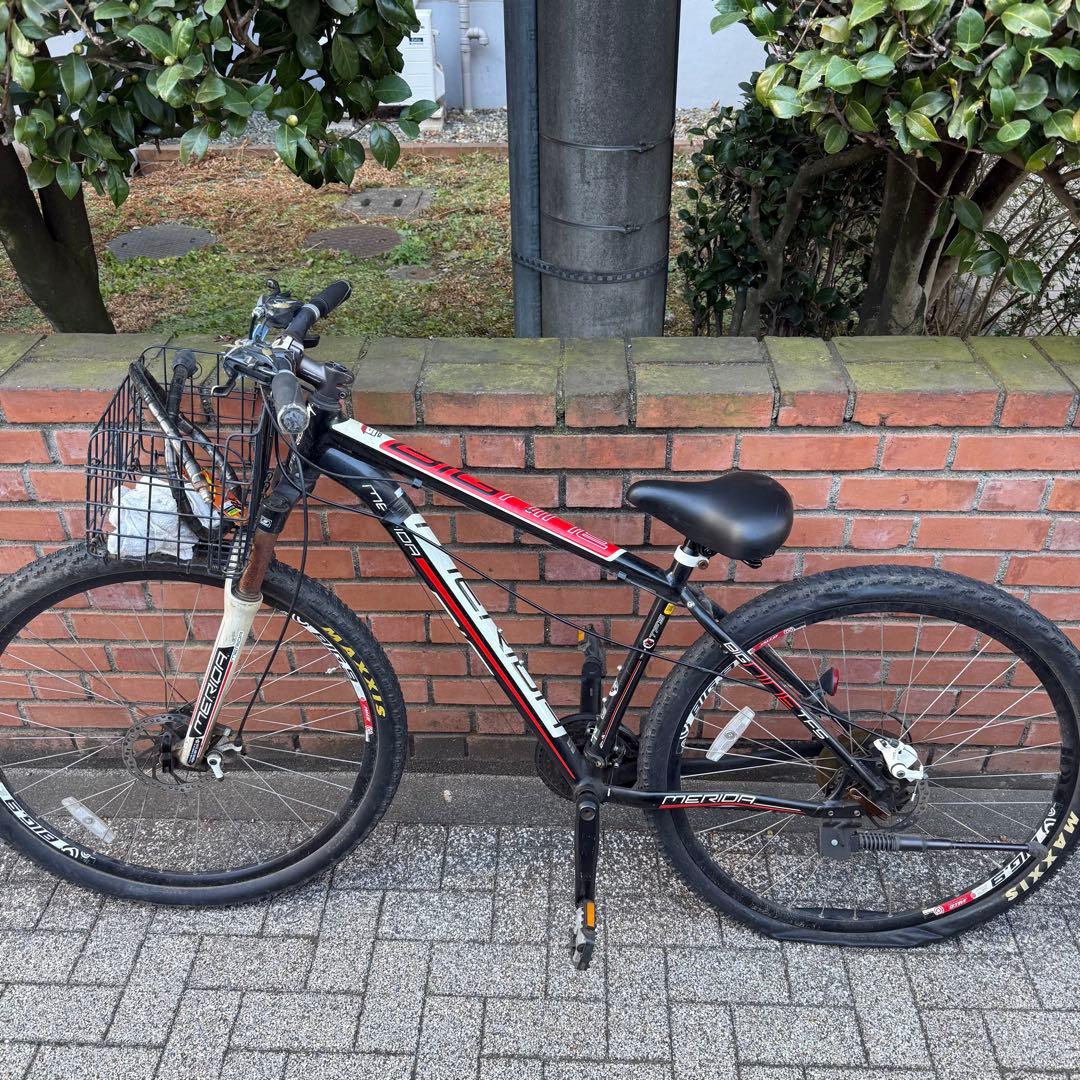 【直接引取】【メンテナンス前提現状品】自転車 メリダ bignine