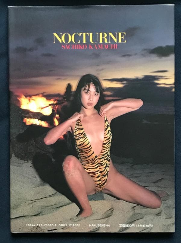 ★ZARD坂井水　歌手デビュー前蒲池幸子さん時代 写真集「NOCTURNE」