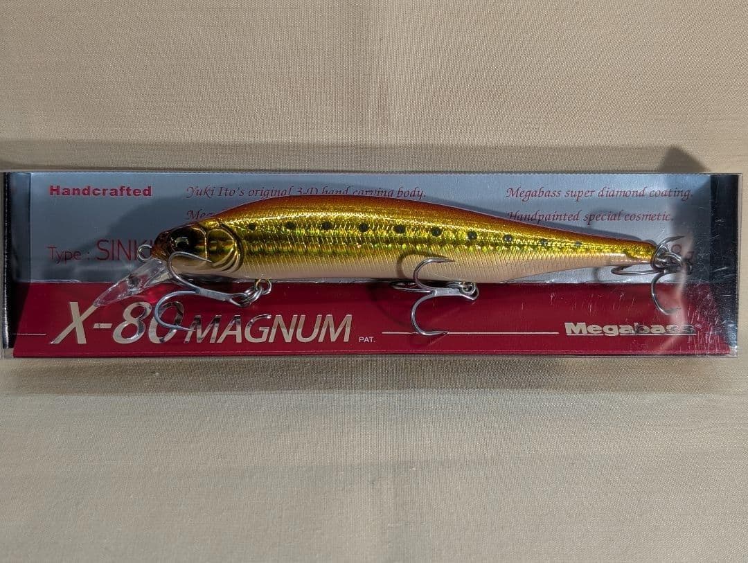 【新品未開封品】人気メーカー　シーバスルアー6本セット　ブルーブルー　メガバス