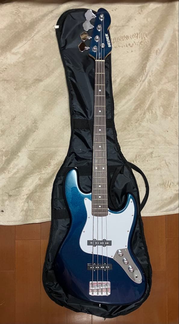selder エレキベース メタリックブルー