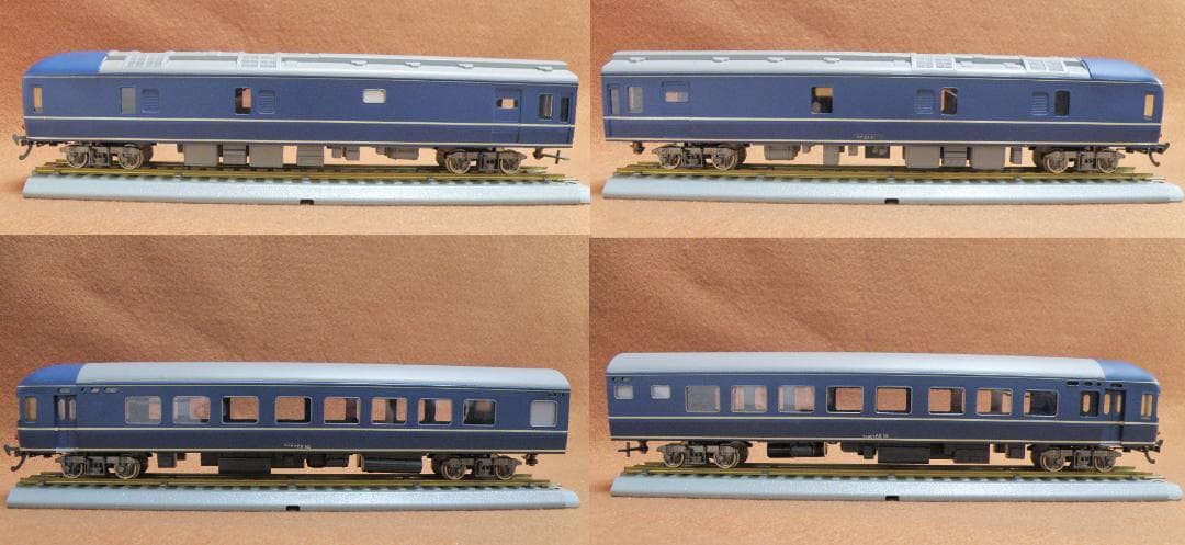 ＫＴＭ　カツミ　ＨＯゲージ　 カニ２１・ナハネフ２２（昭和４０年代製）