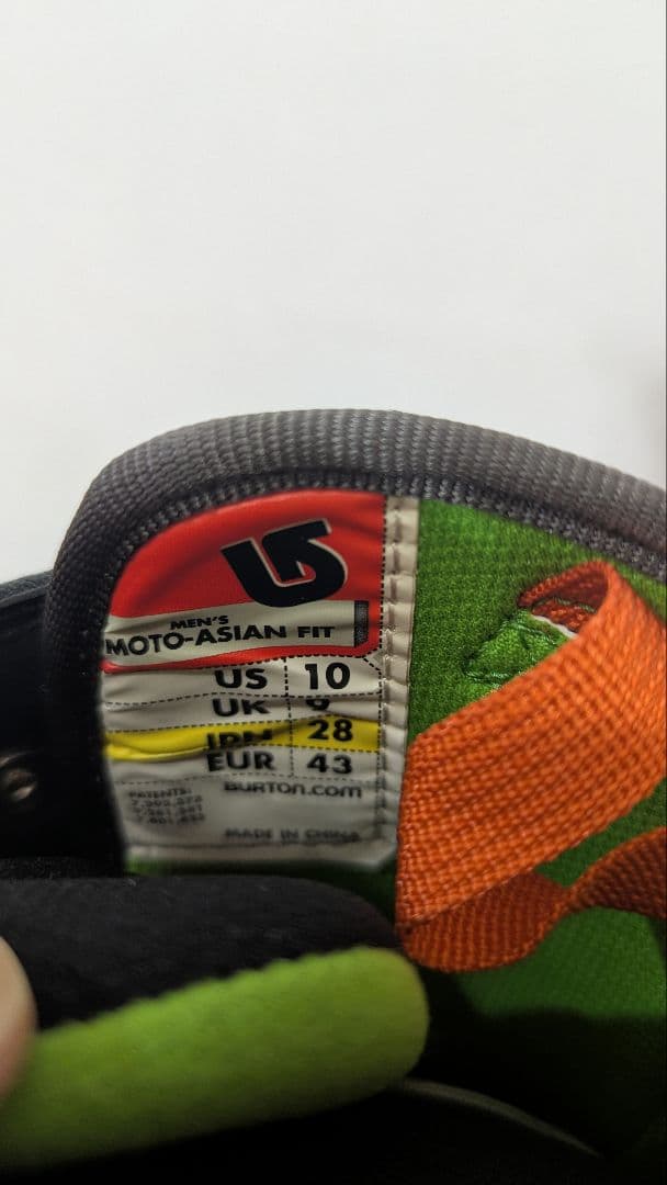 BURTON MOTO-ASIAN FIT スノボ ブーツ 28cm