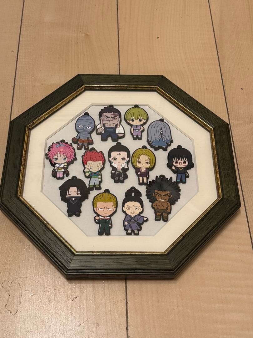 hunter×hunter 幻影旅団　ラバーマスコット　コンプ