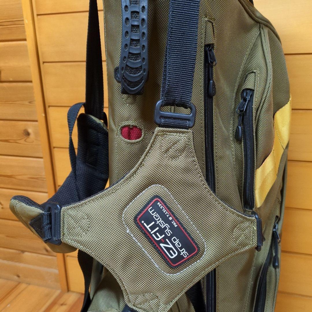 BRIEFING×SUNMOUTAIN スタンド式キャディバッグ カーキ