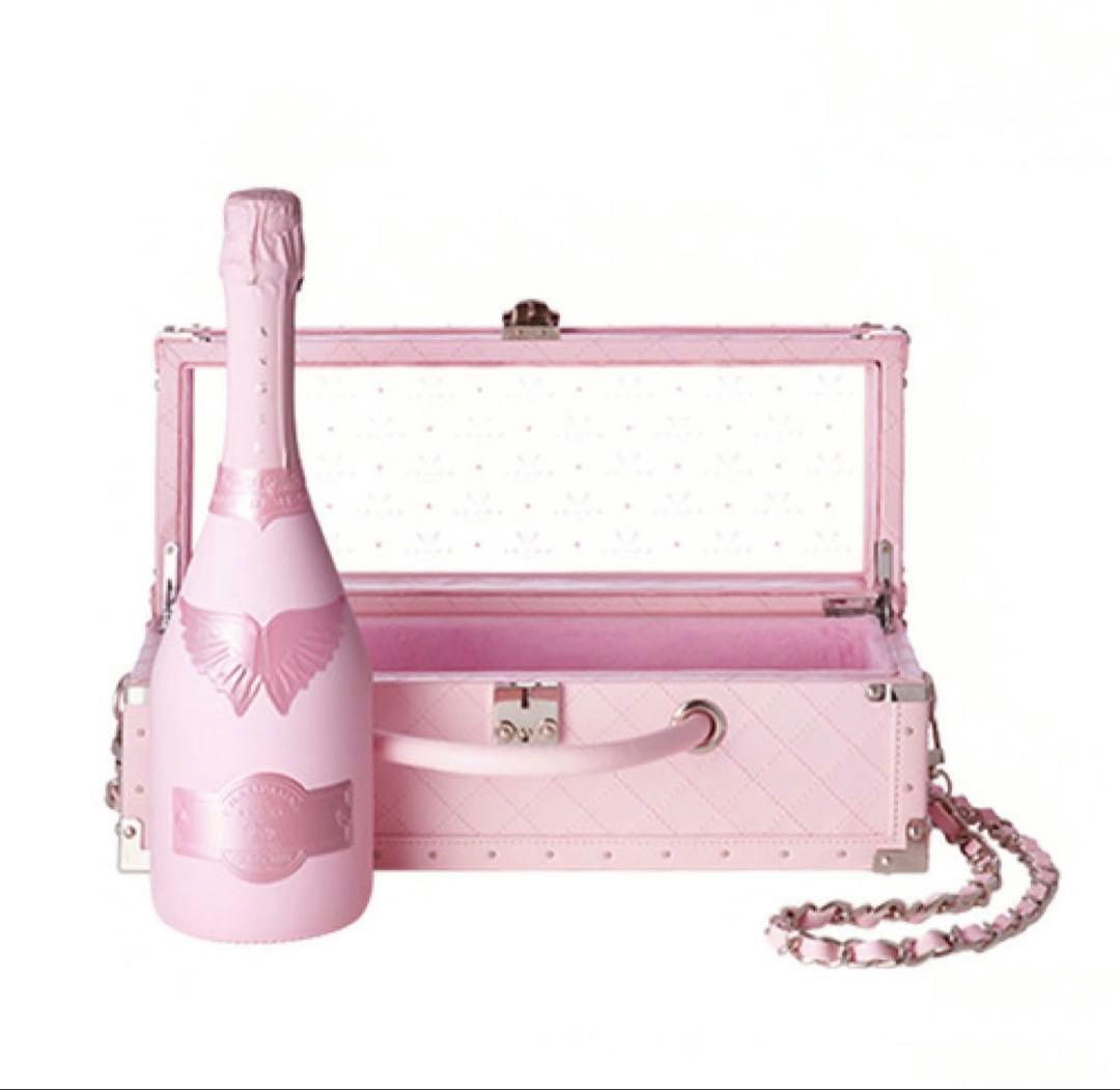 エンジェル シャンパン ドゥミセック ピンク ロゼ 未開封 箱付