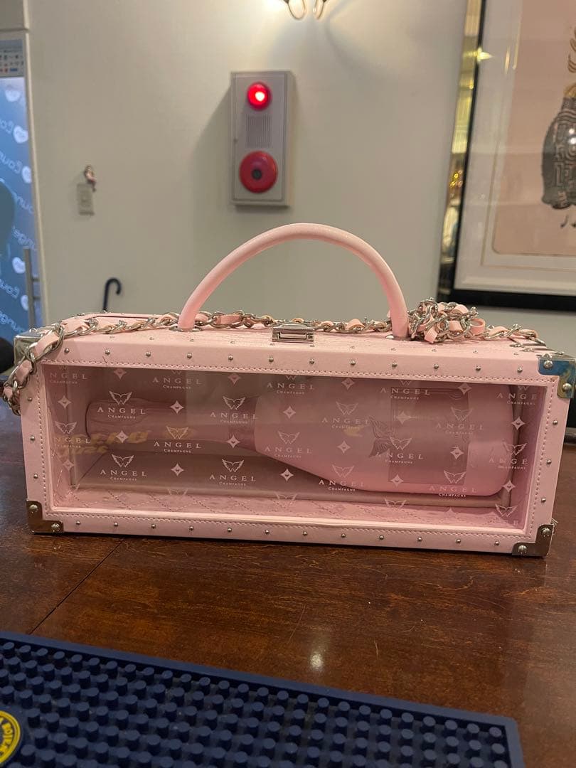 エンジェル シャンパン ドゥミセック ピンク ロゼ 未開封 箱付