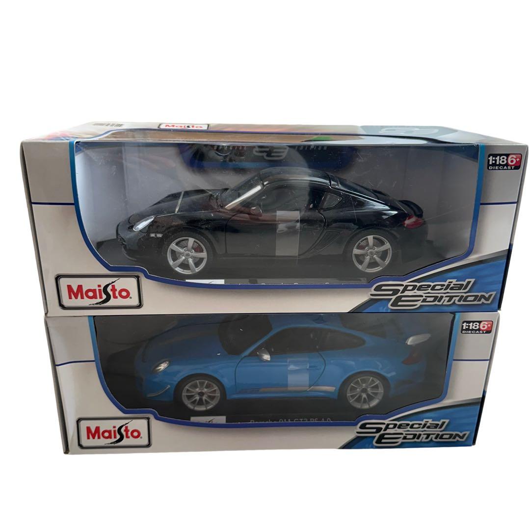 Maisto ポルシェ ケイマン S 特別版 2台セット