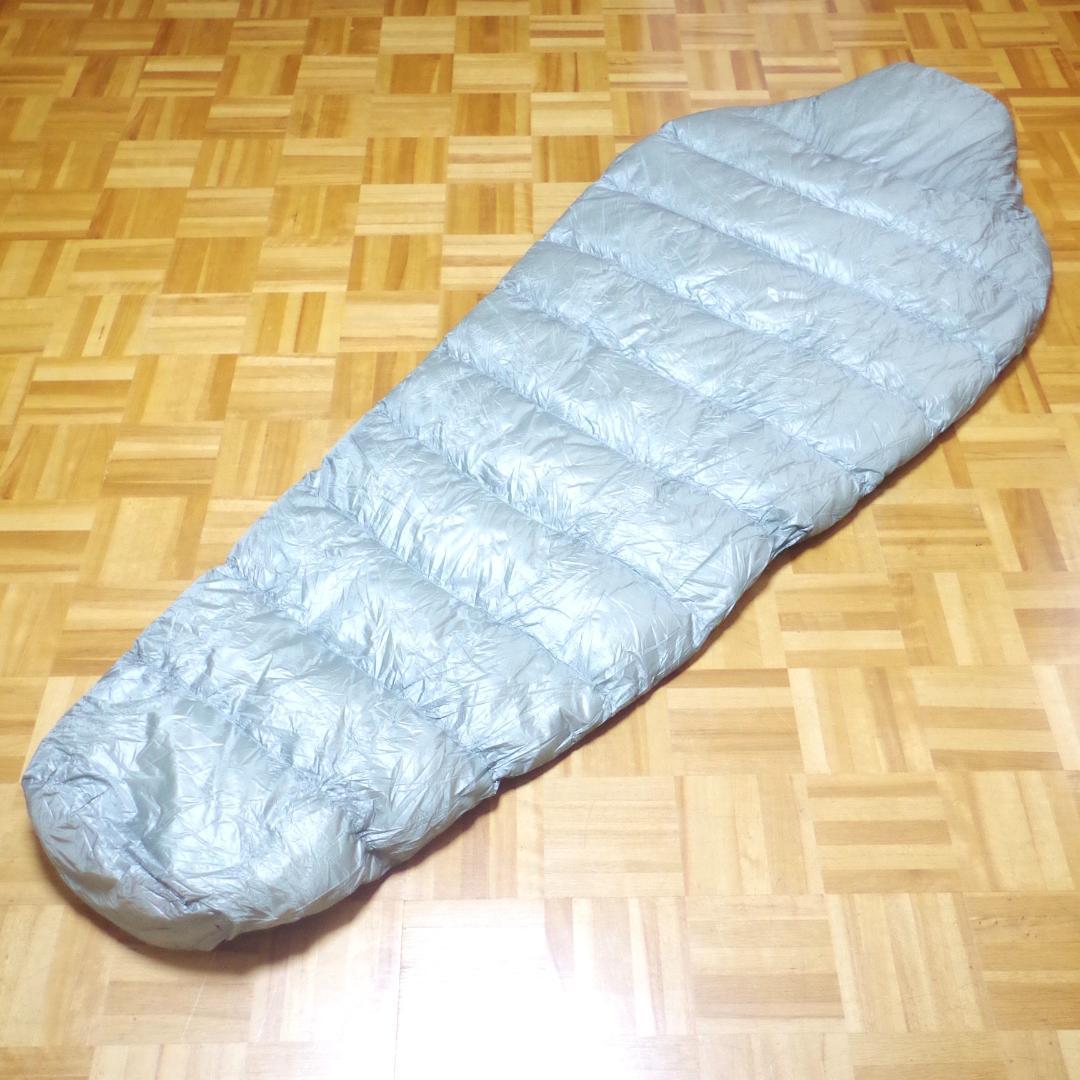 ランドネ×ナンガ！高品質650FP ダウンシュラフ 350 収納袋付き！日本製！