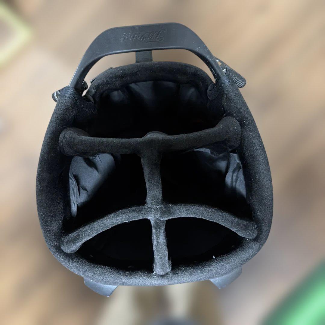 Titleist キャディバッグ 黒/赤 STADRY5