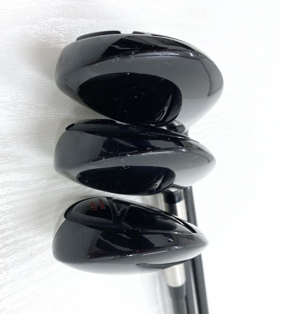 Chaucer LOW GRAVITY U-15 ユーティリティ 3本 セット