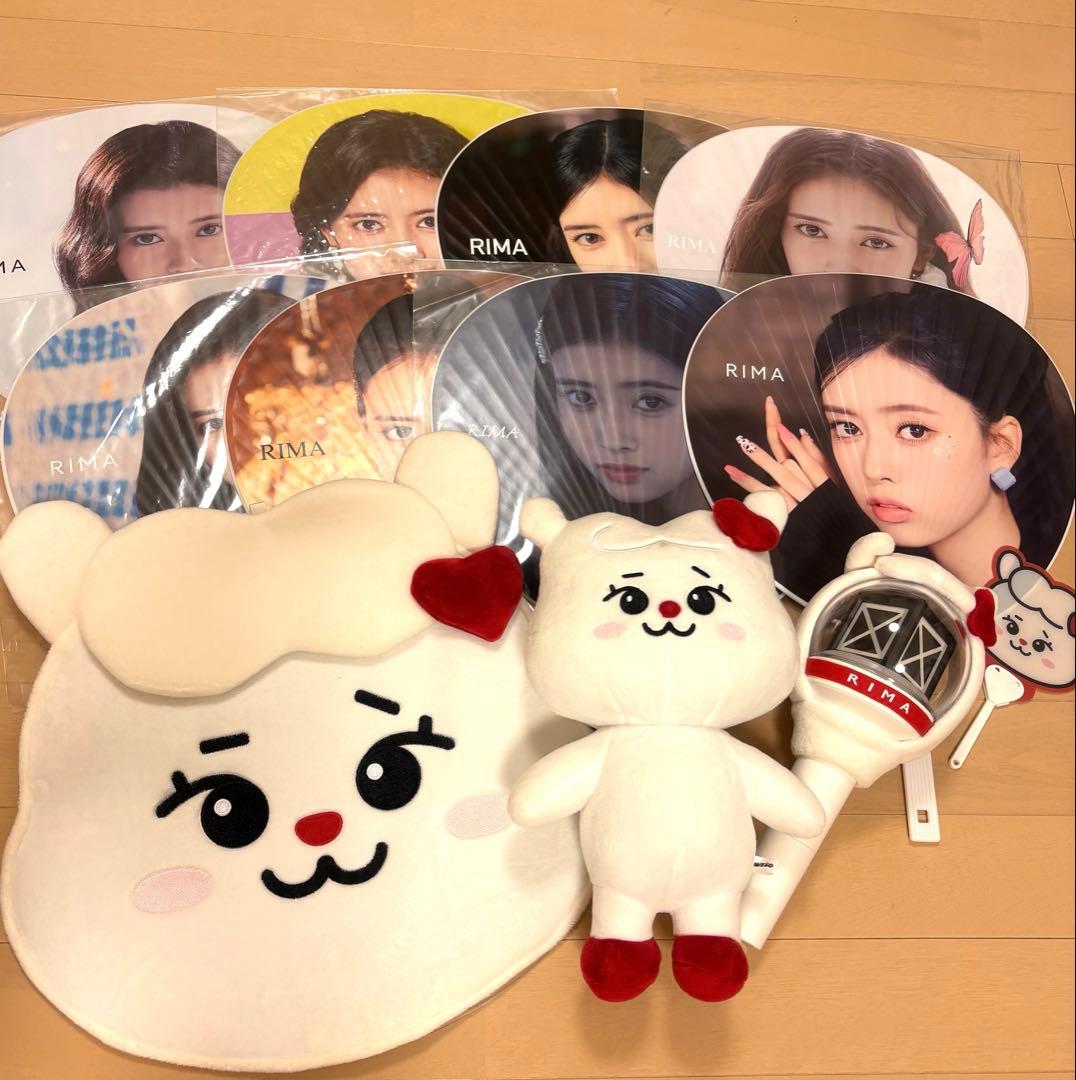 早い者勝ち‼️niziu rima リマ セット ペンライト うちわカバー