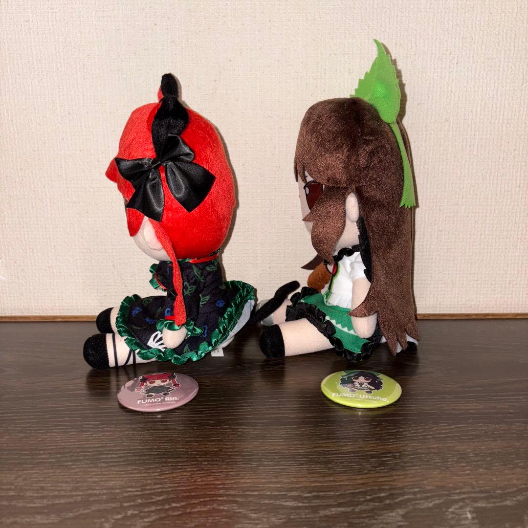 東方Project ぬいぐるみシリーズ79・80 ふもふもりん。ふもふもうつほ。