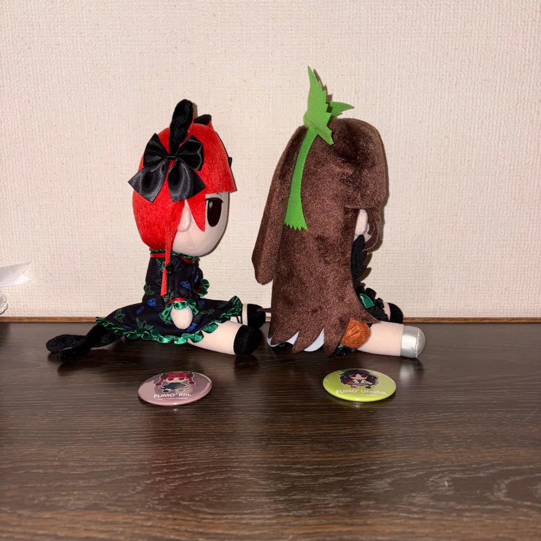 東方Project ぬいぐるみシリーズ79・80 ふもふもりん。ふもふもうつほ。