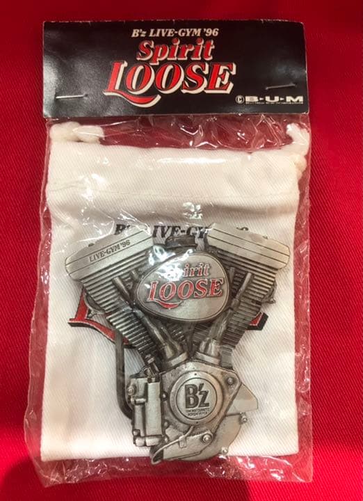 B'z Spirit Looseグッズ　バックル